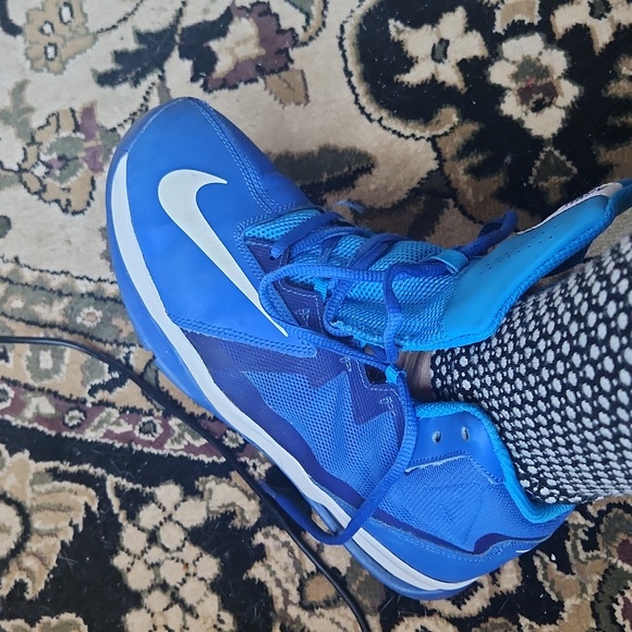 NIKE AIR MAX STUTTER STEP 2 Blue/White Mid-Top - Picture 9 of 10